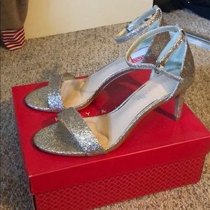 Champagne Glitter Heels